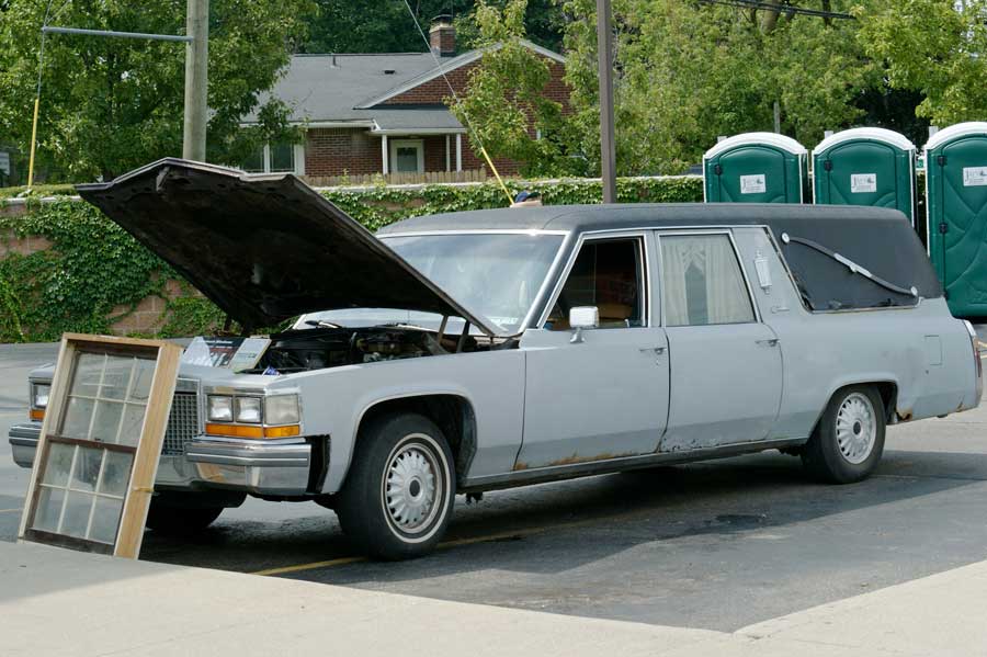 when in doubt, bring a hearse